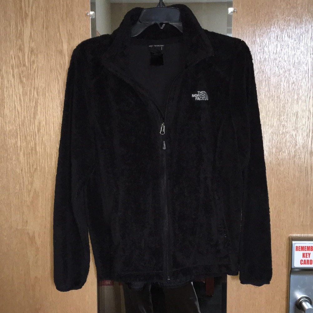 Black North Face zip up